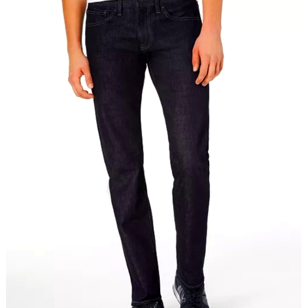 Armani Exchange dark wash pants